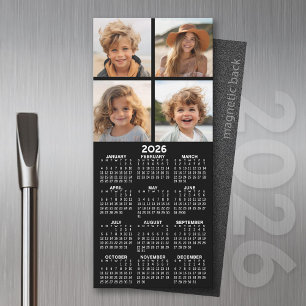 Kalender med Photo Collage Fridge Magnet