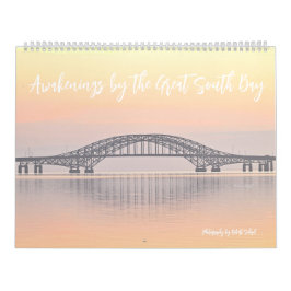 Kalender med soluppgång och gryfotografier
