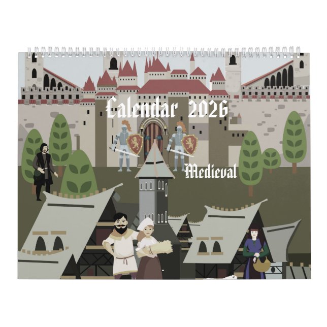 Kalender  Medeltida (Omslag)