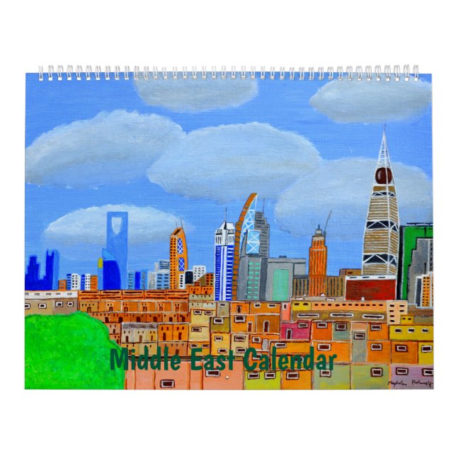 Kalender mellan östern (Omslag)