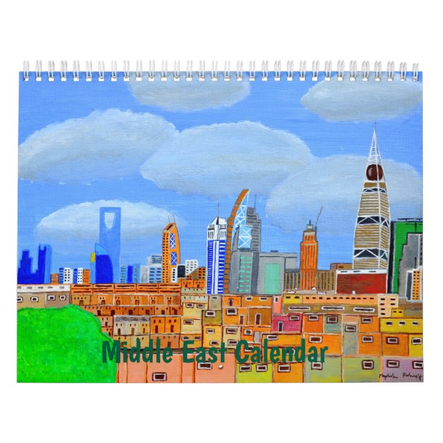 Kalender mellan östern (Omslag)