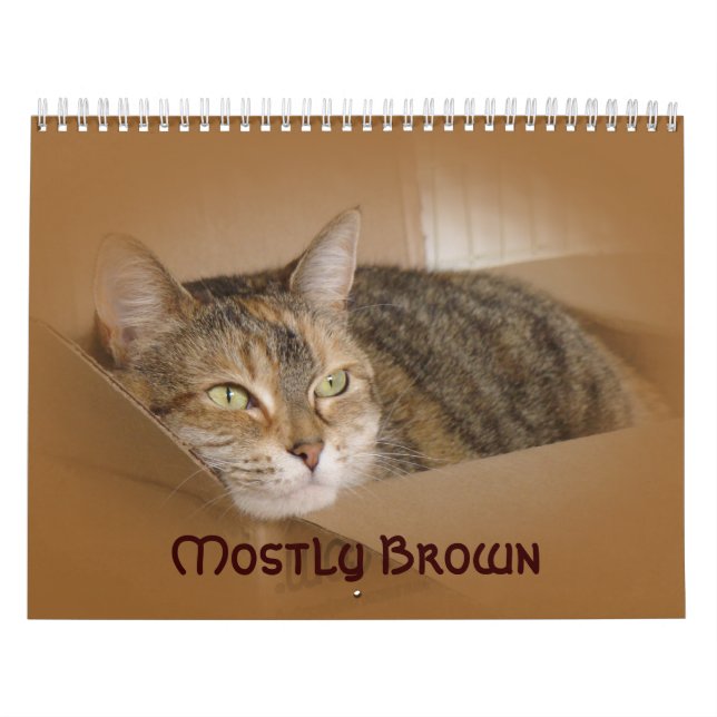 Kalender - Mest brunt (Omslag)