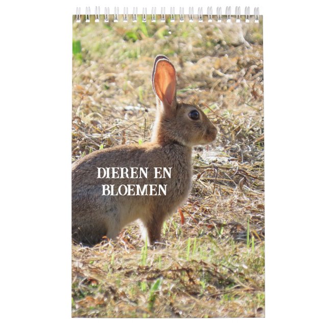 Kalender met afbeeldingen van de natuur (Omslag)