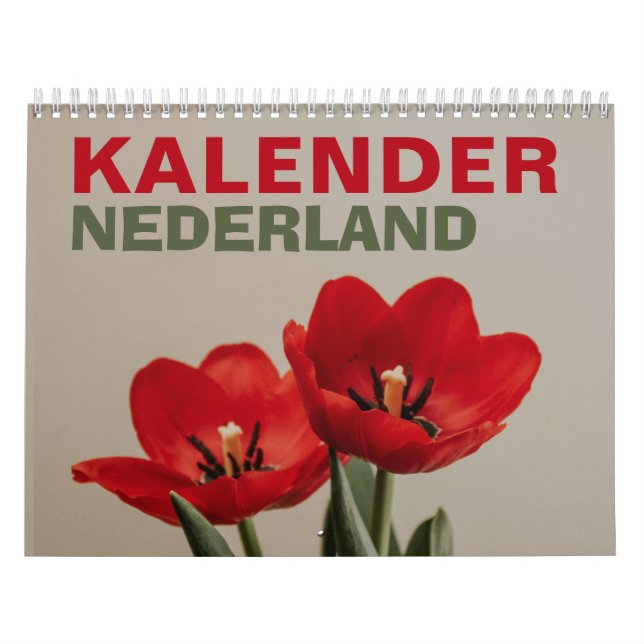 Kalender Nederland | Nederländerna 2026 (Omslag)