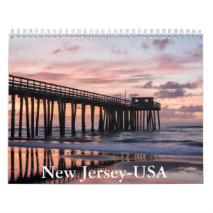 Kalender New jersey-USA