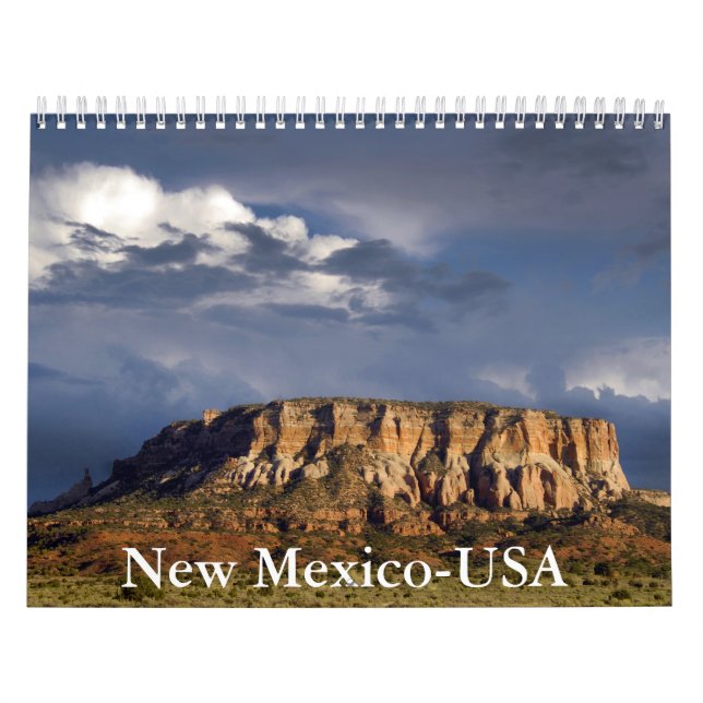 Kalender New mexico-USA (Omslag)