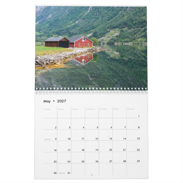 Kalender Noorwegen (May 2027)