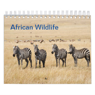 Kalender över Afrikas vildlevande mur