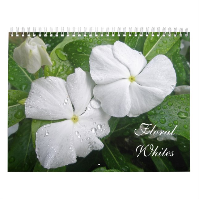 Kalender över Blommigt Whites (Omslag)