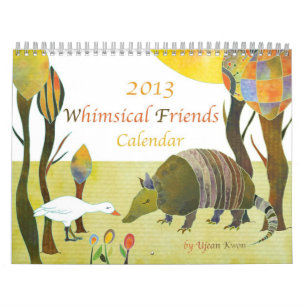 Kalender över djurvänner Cute Kids 2013