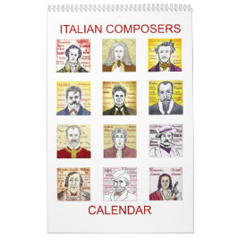 Kalender över italienska kompositörer