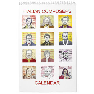 Kalender över italienska kompositörer