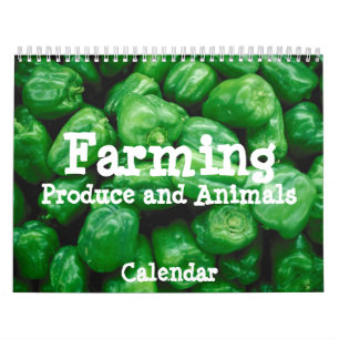 Kalender över jordbruksprodukter och djur