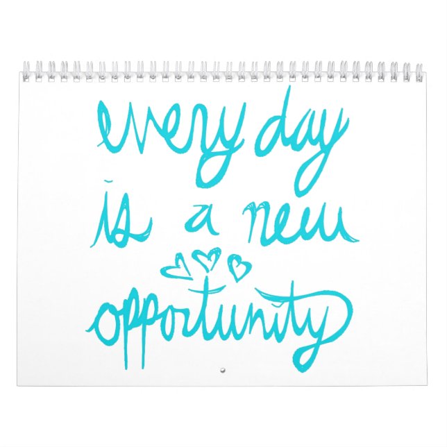 Kalender över positiva bekräftelser (Omslag)