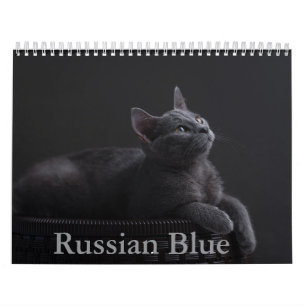 Kalender över ryska blå katt
