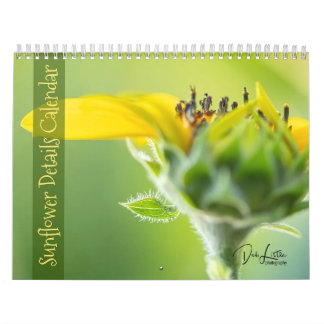 Kalender över solrosdetaljer