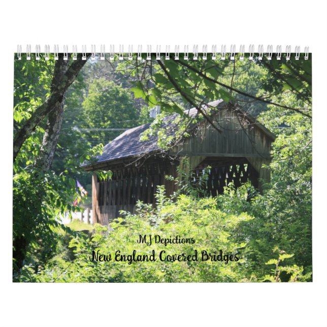 Kalender över täckta bryggor i England (Omslag)