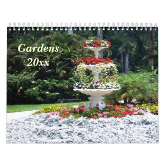 Kalender över trädgårdar och blommor