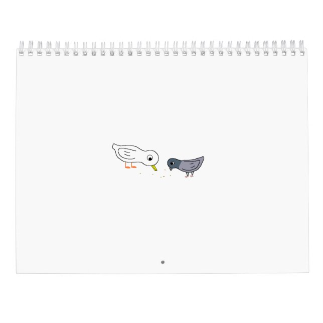 Kalender över Underbara vänner (Baksida)