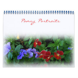 Kalender - Pansy Porträtt