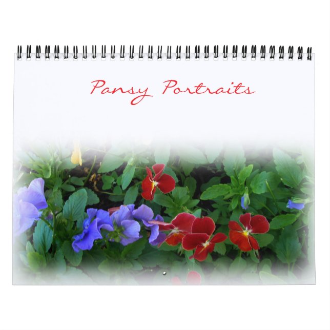 Kalender - Pansy Porträtt (Omslag)