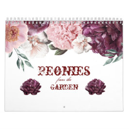 Kalender Peonies från Garden