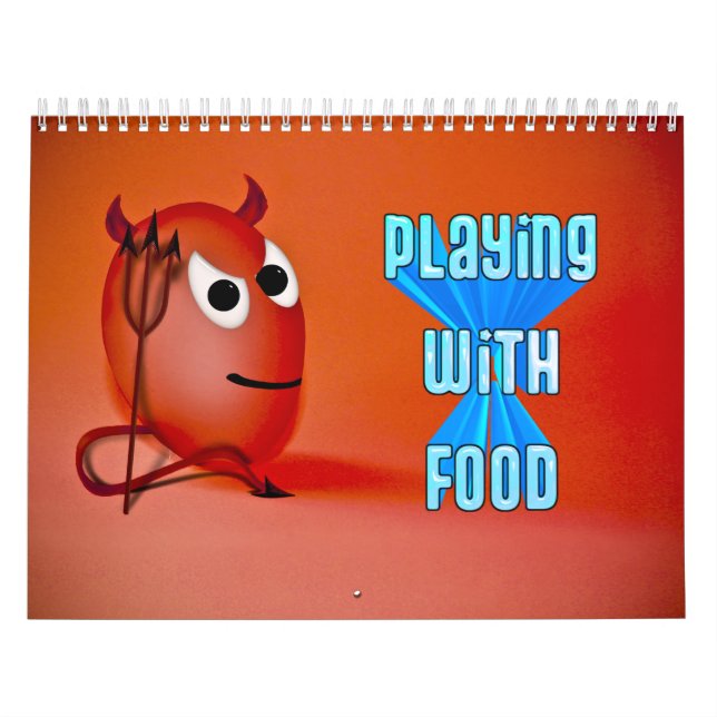 Kalender "PLAYY WITH FOOD" (Omslag)