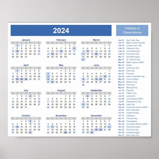 kalender poster (Framsidan)