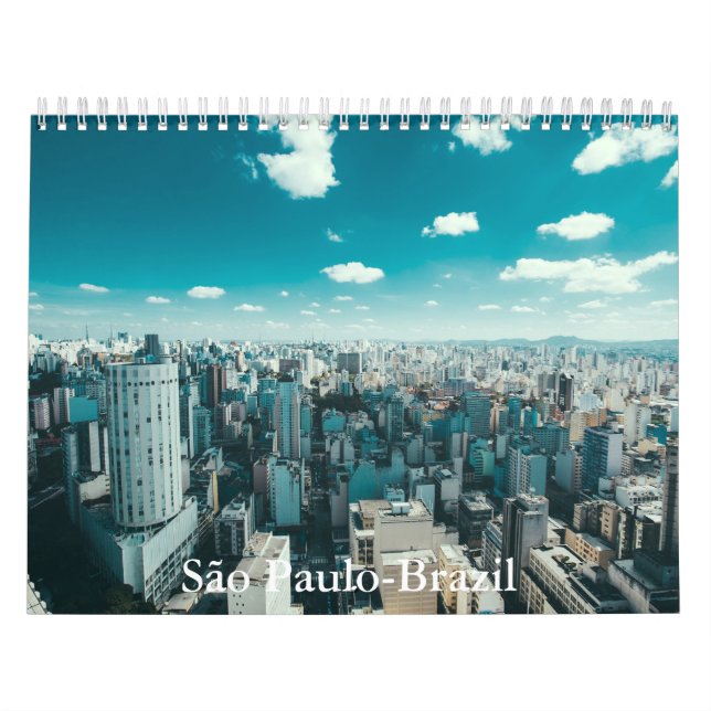 Kalender São Paulo-Brasilien (Omslag)