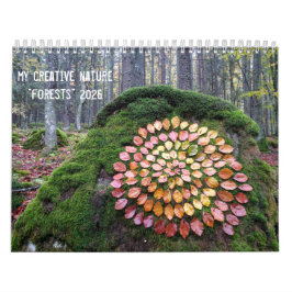 kalender skogar 2026 konst landart natur