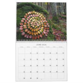 kalender skogar 2026 konst landart natur