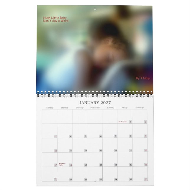 Kalender som 2010 har en boll (Jan 2027)
