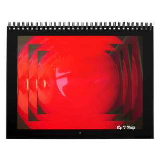 Kalender som 2010 har en boll