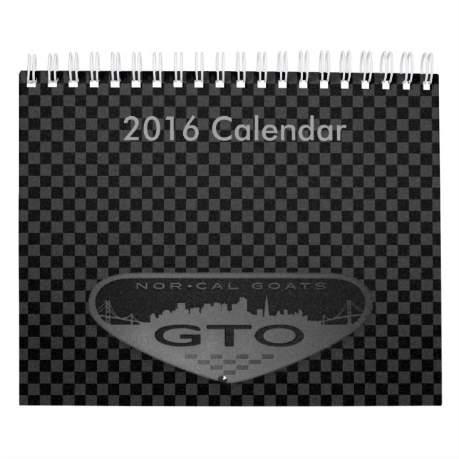 Kalender som 2016 är liten (Omslag)