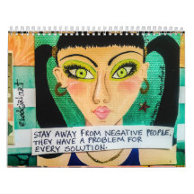 kalender som FYLLS MED DÅLIGAFLICKAKONST