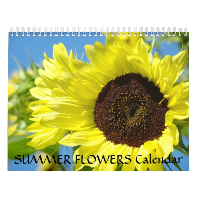 KALENDER Sommarblomma kalendrar Trädgårdar (Omslag)
