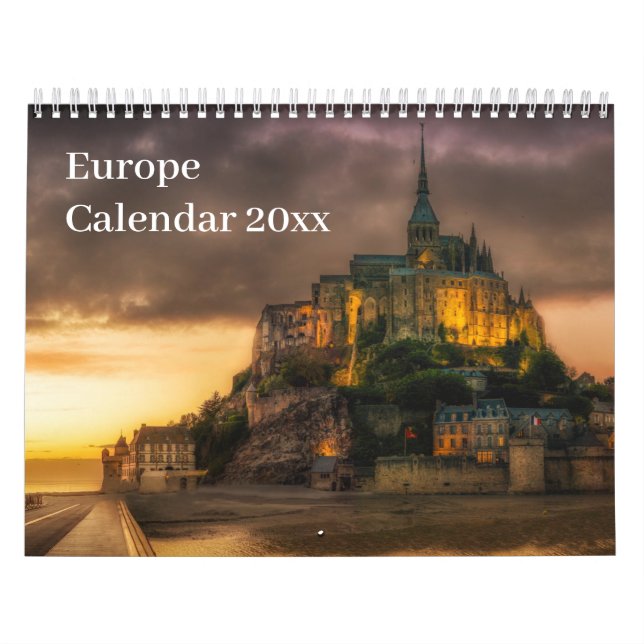 Kalender - Ställe som du kanske känner till i Euro (Omslag)