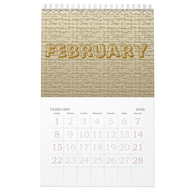 Kalender - Struktur (Feb 2026)