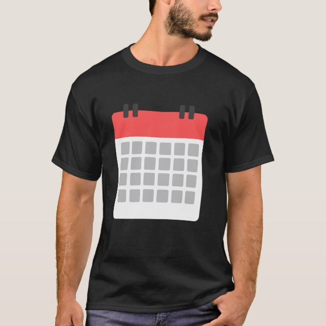 Kalender T Shirt (Framsida)