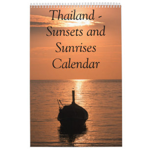 Kalender Thailand Solnedgång och soluppgång
