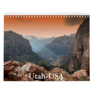 Kalender Utah-USA