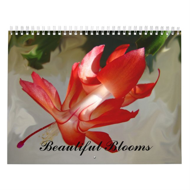 Kalender - vackra blommor (Omslag)