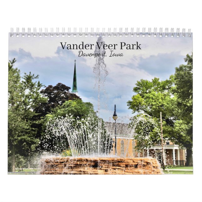 Kalender Vander Veer Park (Davenport, Iowa) (Omslag)