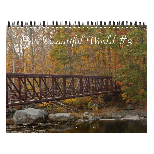 Kalender - vår vackra värld nummer 3 (Omslag)