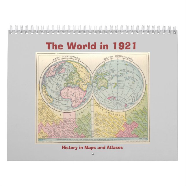 Kalender: Världen i 1921 Kalender (Omslag)