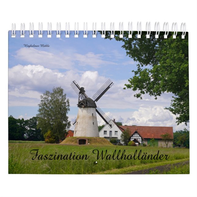 Kalender Wallholländer in Deutschland (Omslag)