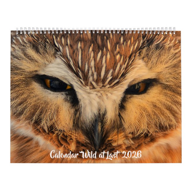 Kalender 'Wild at Last' 2026 (Omslag)
