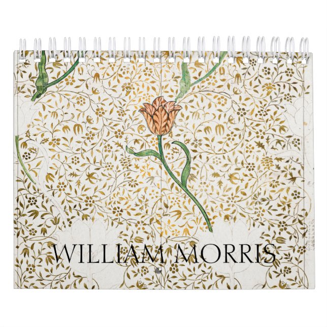 KALENDER: WILLIAM MORRIS DESIGNS  KALENDER (Omslag)