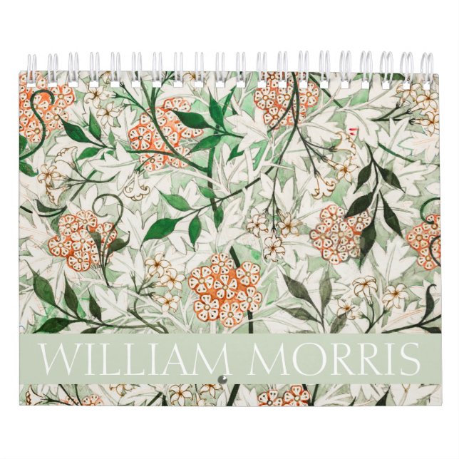 KALENDER: WILLIAM MORRIS DESIGNS KALENDER (Omslag)