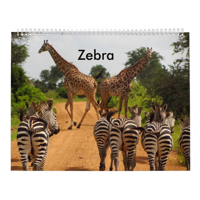 Kalender-Zebra Kalender (Omslag)